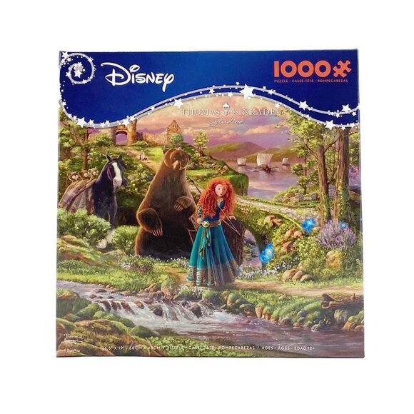 Disney Other - Ceaco | Disney Jigsaw Puzzle : Brave | 1000 Pieces | Bonus Poster Inside